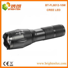 Factory Outlet Super Bright 10w cree führte Aluminium Dimmable lange Strahl Fackel